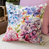 Floral Purple Cushions - Hydrangea Outdoor Polyester Filled Cushion Purple Voyage Maison