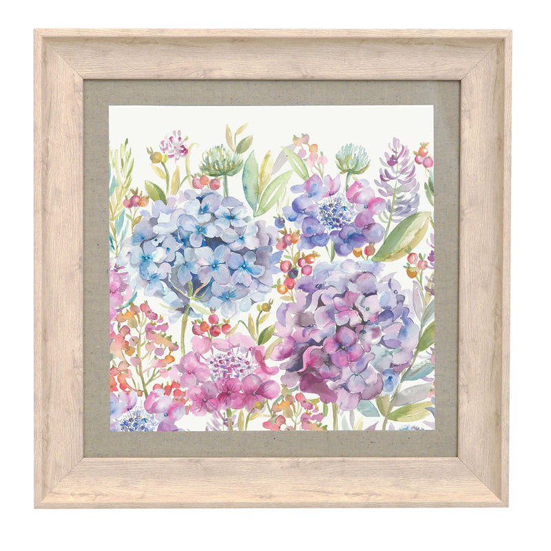 Voyage Maison Hydrangea Framed Print in Birch