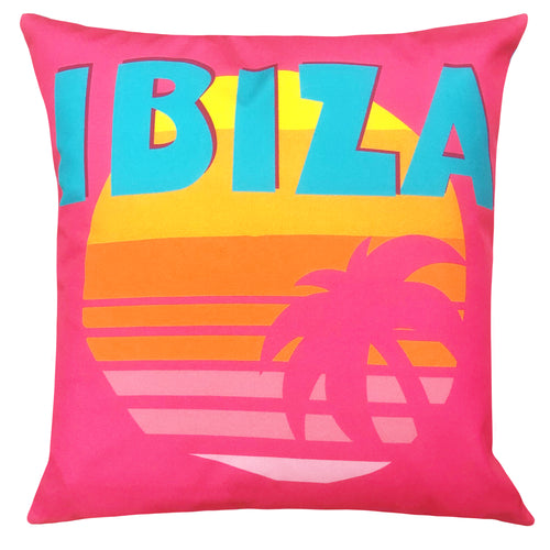 Global Pink Cushions - Ibiza Outdoor Cushion Cover Hot Pink furn.
