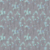 Voyage Maison Ichiyo Blossom Printed Cotton Fabric in Aqua