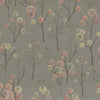 Voyage Maison Ichiyo Blossom Printed Cotton Fabric in Granite