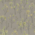 Voyage Maison Ichiyo Blossom Printed Cotton Fabric in Sage