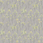 Voyage Maison Ichiyo Blossom Printed Cotton Fabric in Sage