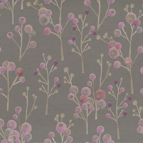 Voyage Maison Ichiyo Blossom Printed Cotton Fabric in Violet