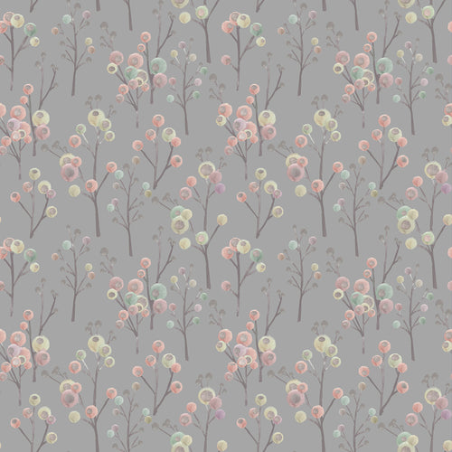 Voyage Maison Ichiyo Blossom 1.4m Wide Width Wallpaper in Granite