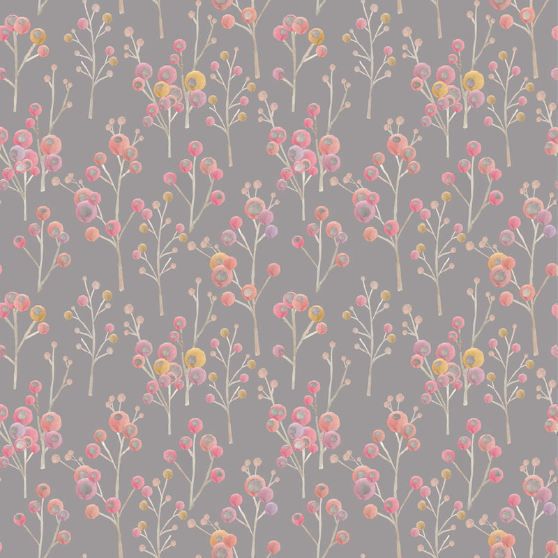 Voyage Maison Ichiyo Blossom 1.4m Wide Width Wallpaper in Mulberry