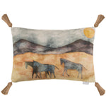 Animal Orange Cushions - Idaho Printed Cushion Cover Desert Voyage Maison