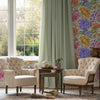 Floral Pink Wallpaper - Idalia  1.4m Wide Width Wallpaper (By The Metre) Fuchsia Voyage Maison