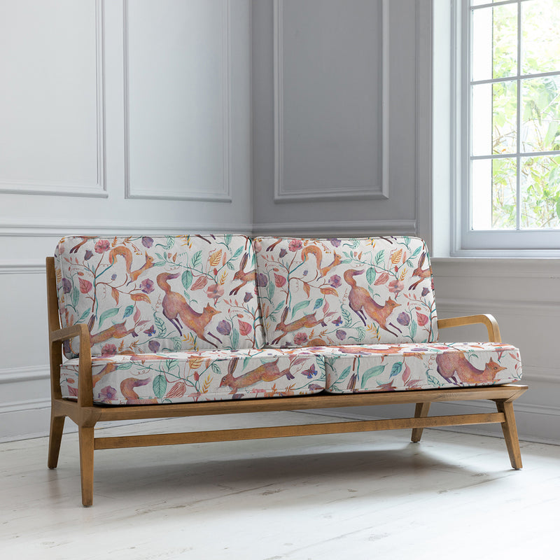 Voyage Maison Idris Leaping Into The Fauna 2-Seater Sofa Chair in Linen