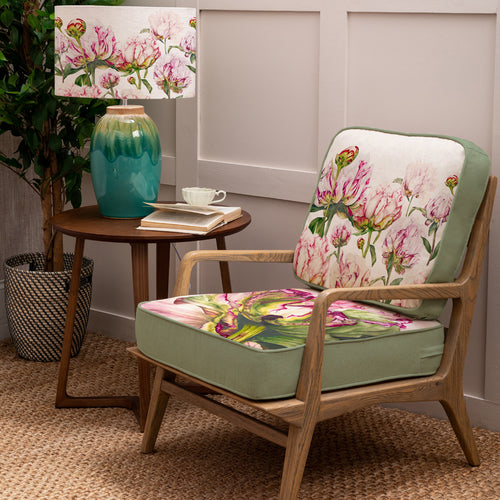 Voyage Maison Idris Chair in Heligan Fuchsia