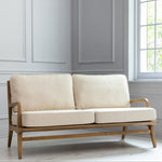 Voyage Maison Idris 2-Seater Sofa Chair in Warm Wood