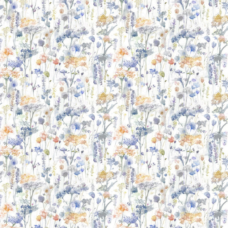 Voyage Maison Ilinizas Printed Cotton Fabric in Clementine