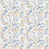 Voyage Maison Ilinizas Printed Cotton Fabric in Clementine Natural