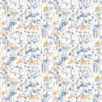 Voyage Maison Ilinizas Printed Cotton Fabric in Clementine Natural