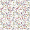 Voyage Maison Ilinizas Printed Cotton Fabric in Poppy Natural