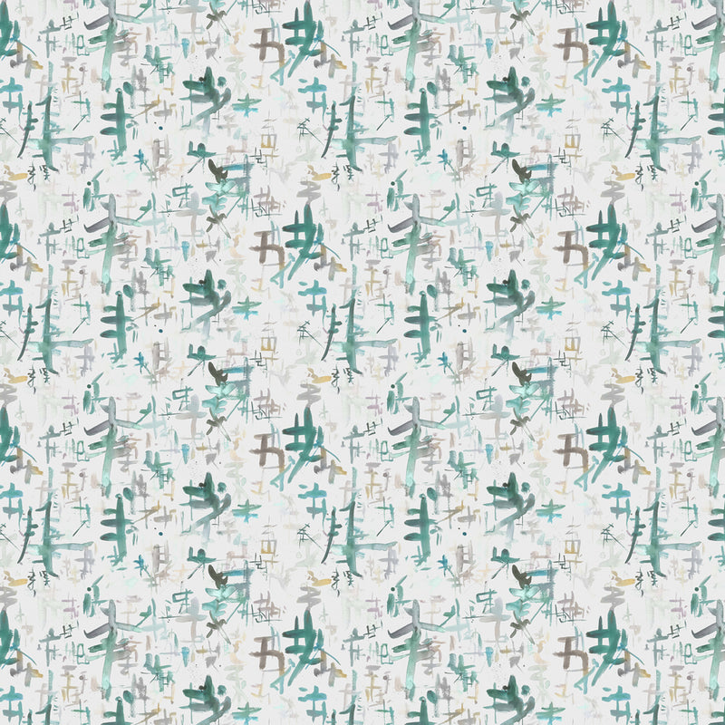 Voyage Maison Imperial Printed Fabric in Emerald