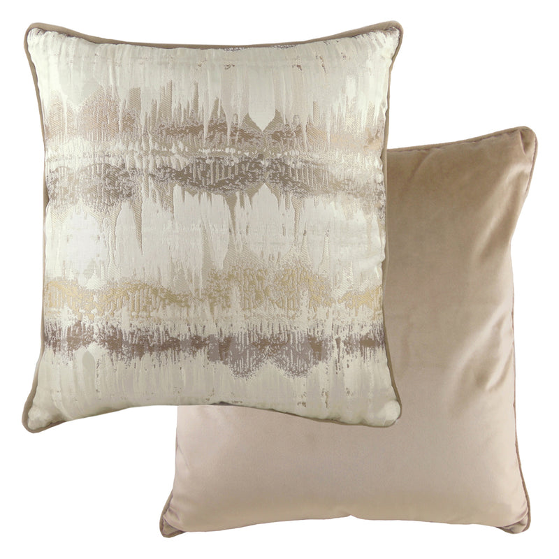 Evans Lichfield Inca Jacquard Cushion Cover in Mocha