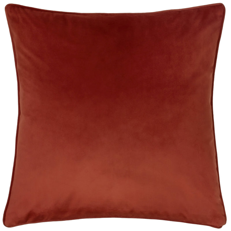 Abstract Red Cushions - Inca Jacquard Cushion Cover Terracotta Evans Lichfield