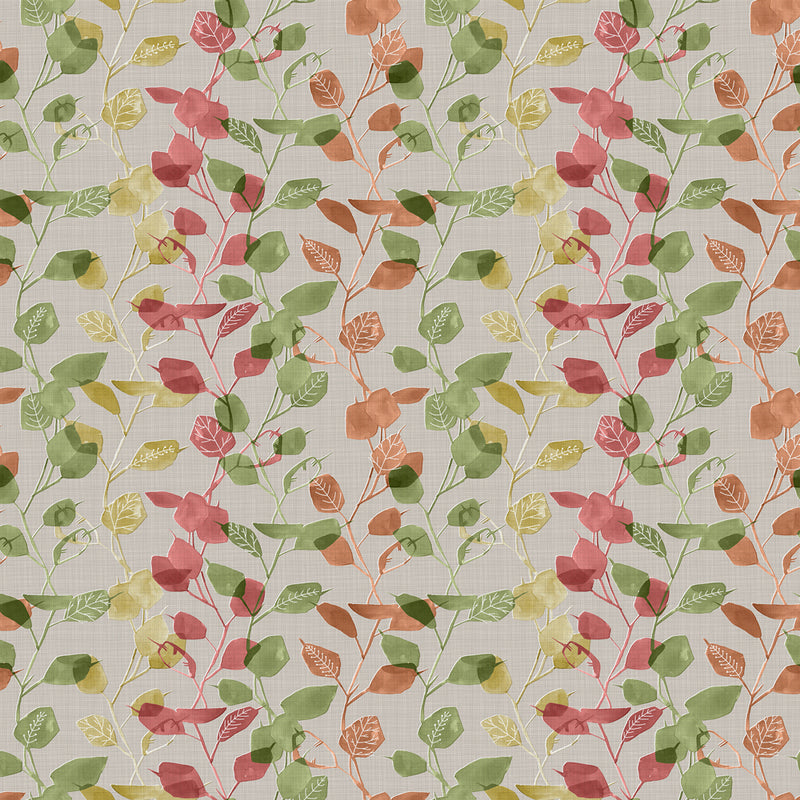 Voyage Maison Innes Printed Cotton Fabric in Sandstone