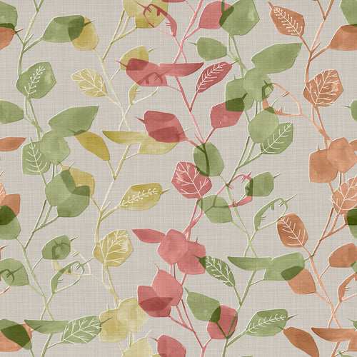 Voyage Maison Innes Printed Cotton Fabric in Sandstone