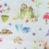 Voyage Maison In The Garden 1.4m Wide Width Wallpaper in Aqua