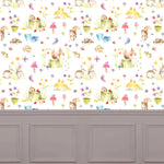 Voyage Maison In The Garden 1.4m Wide Width Wallpaper in Cloud