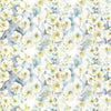 Voyage Maison Isabela Printed Cotton Fabric in Lemon Natural