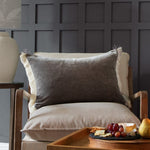 Plain Grey Cushions - Isernia  Cushion Cover Dove Additions