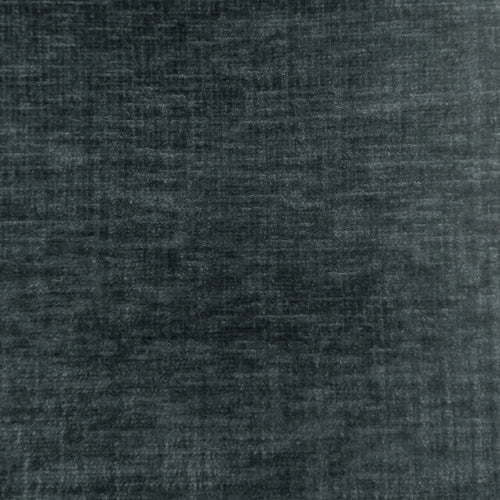 Voyage Maison Isernia Plain Velvet Fabric in Charcoal