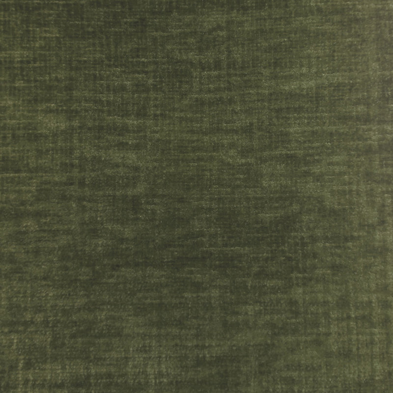 Voyage Maison Isernia Plain Velvet Fabric in Hunter