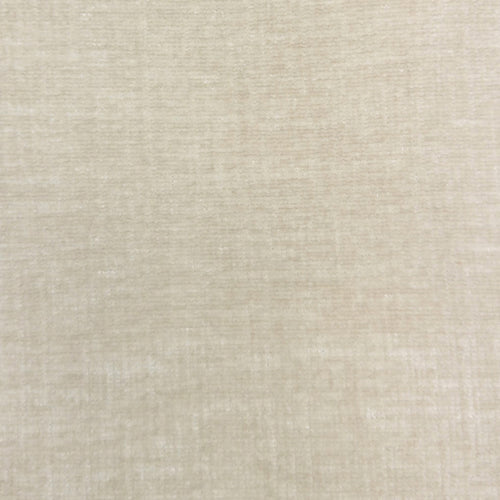 Voyage Maison Isernia Plain Velvet Fabric in Ivory