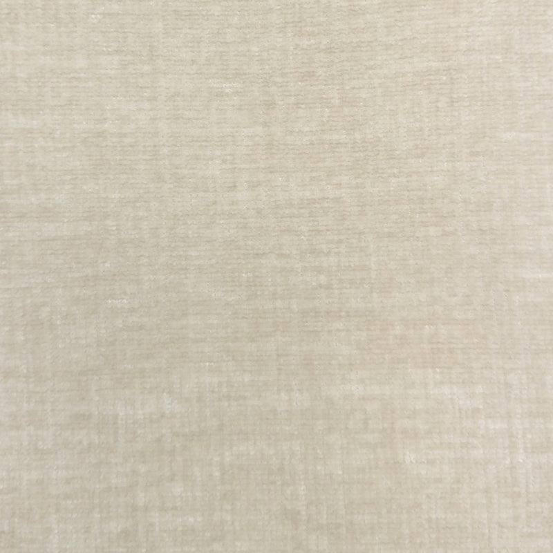 Voyage Maison Isernia Plain Velvet Fabric in Ivory