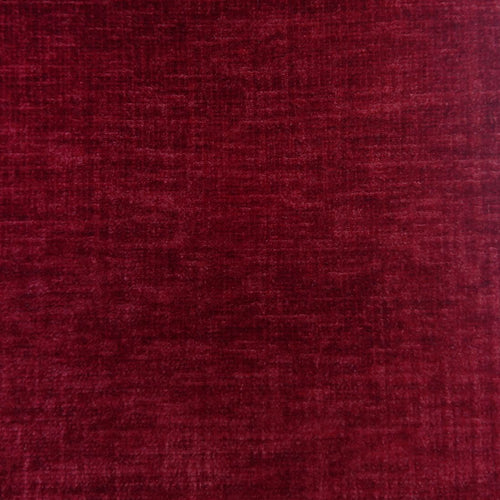 Voyage Maison Isernia Plain Velvet Fabric in Scarlet