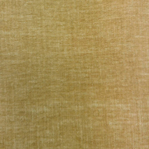 Voyage Maison Isernia Plain Velvet Fabric in Straw