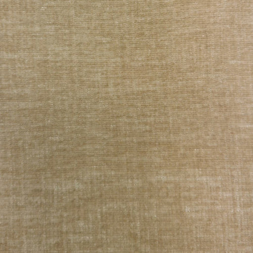 Voyage Maison Isernia Plain Velvet Fabric in Wheat