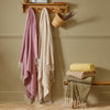 Plain Butter Yellow Throws - Isla Woven Tasselled Throw Butter Yellow Wylder