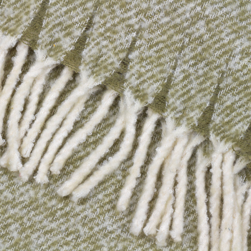  Throws - Isla  Throw Green Wylder