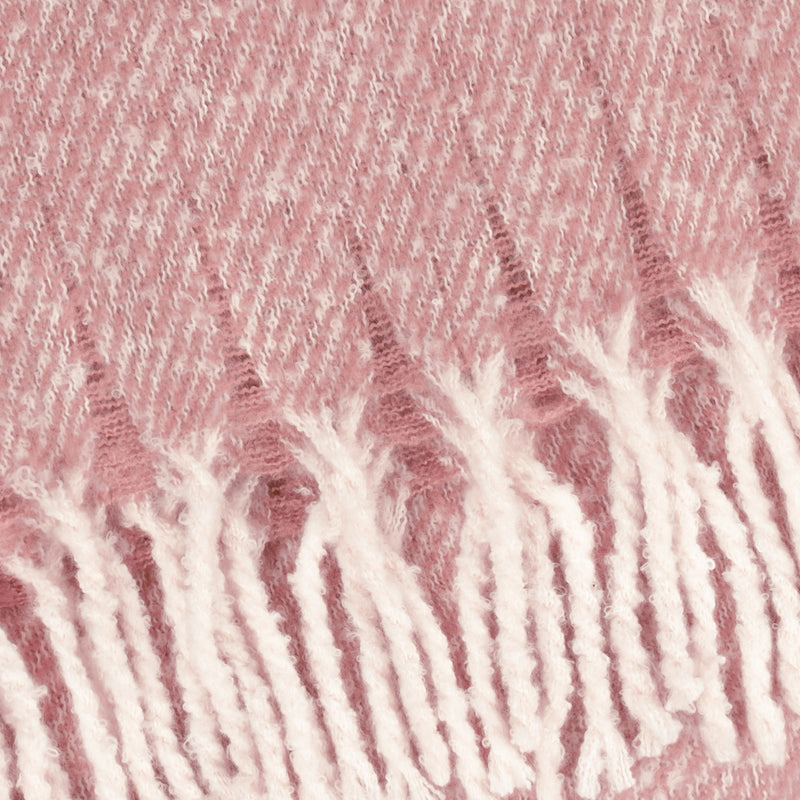 Plain Heather Throws - Isla Woven Tasselled Throw Heather Wylder