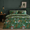  Bedding  - Into The Woods  Duvet Cover Set Forest Green Furn