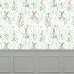 Voyage Maison Jack Rabbit 1.4m Wide Width Wallpaper in Fern