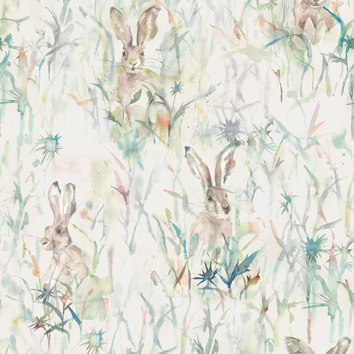 Voyage Maison Jack Rabbit 1.4m Wide Width Wallpaper in Fern