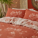 Global Red Bedding - Jaipur Elephant Duvet Cover Set Paprika Furn