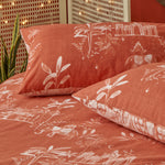 Global Red Bedding - Jaipur Elephant Duvet Cover Set Paprika Furn