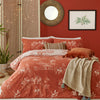 Global Red Bedding - Jaipur Elephant Duvet Cover Set Paprika Furn