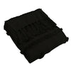 furn. Jakarta Tufted Throw in Black