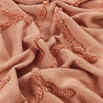 furn. Jakarta Tufted Throw in Blush