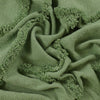 furn. Jakarta Tufted Throw in Moss Green