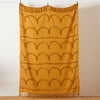 furn. Jakarta Tufted Throw in Ochre