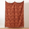 furn. Jakarta Tufted Throw in Pecan