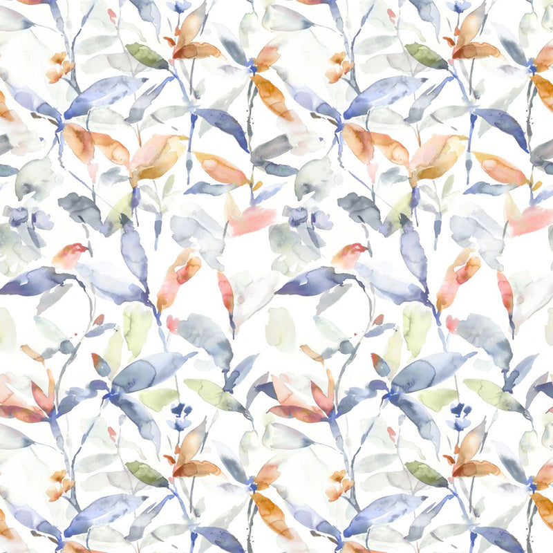 Voyage Maison Jarvis Printed Cotton Fabric in Clementine